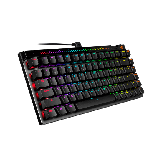 Клавиатура ASUS ROG Falchion Ace 75 HE, 75%, ROG HFX V2 Magnetic Switch, RGB, Black (90MP047H-BKUA20)