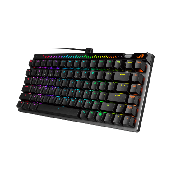 Клавиатура ASUS ROG Falchion Ace 75 HE, 75%, ROG HFX V2 Magnetic Switch, RGB, Black (90MP047H-BKUA20)