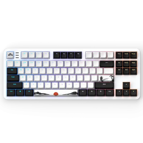 Клавиатура Dark Project 87 Fuji V2 RGB TKL, G3MS Sapphire Switches, ABS