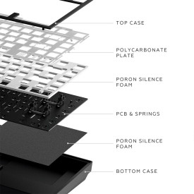 Клавиатура Dark Project ALU81A Terra Nostra, Black, RGB