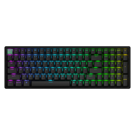 Безжична клавиатура Keychron K4 HE Standard Edition, RGB, Nebula суичове, Black
