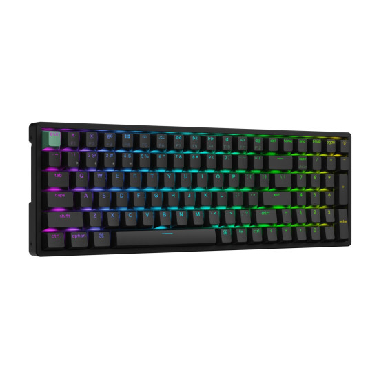 Безжична клавиатура Keychron K4 HE Standard Edition, RGB, Nebula суичове, Black