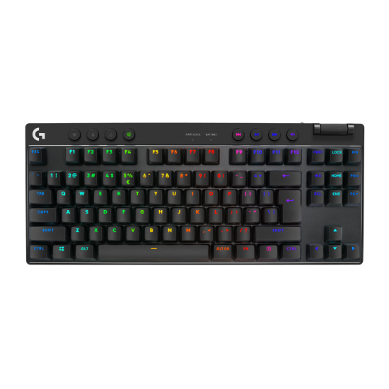 Безжична клавиатура Logitech G Pro X TKL Lightspeed, Tactile Switch, Black