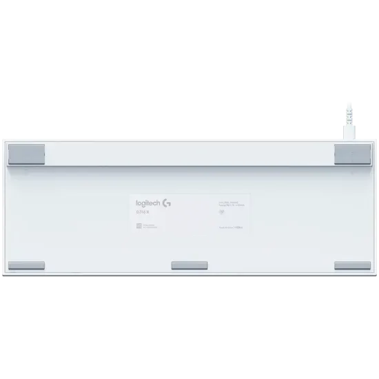 Клавиатура Logitech G316 X 98, Hot-Swappable Tactile Switch, White