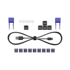 Клавиатура Logitech G512 X 75, 75%, Dual Swap Tactile Switch, RGB, Black (920-013934)