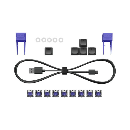 Клавиатура Logitech G512 X 75, 75%, Dual Swap Tactile Switch, RGB, Black (920-013934)