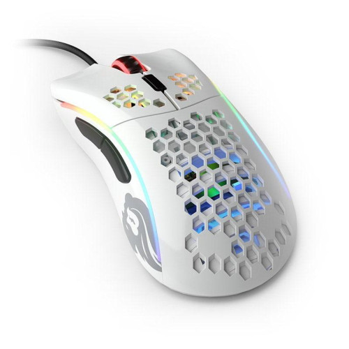 Безжична мишка Glorious Model D, Glossy White, RGB