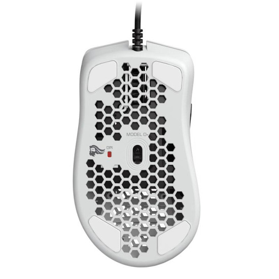 Безжична мишка Glorious Model D, Glossy White, RGB