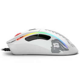 Безжична мишка Glorious Model D, Glossy White, RGB