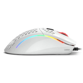 Безжична мишка Glorious Model D, Glossy White, RGB