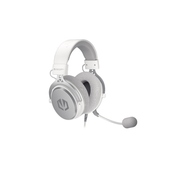 Слушалки ENDORFY Viro, USB, 7.1 Surround sound, Onyx White