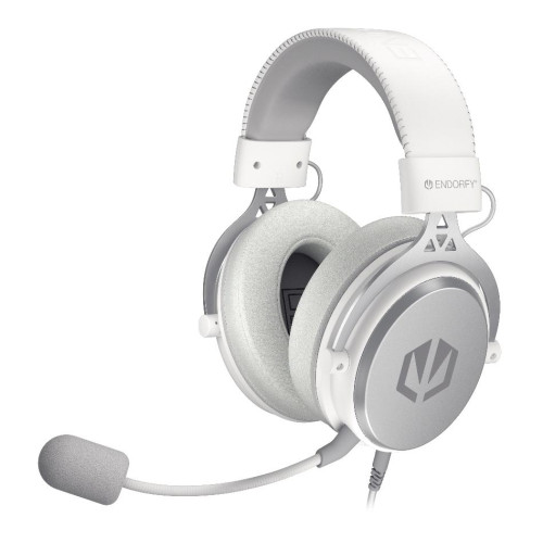 Слушалки ENDORFY Viro, USB, 7.1 Surround sound, Onyx White