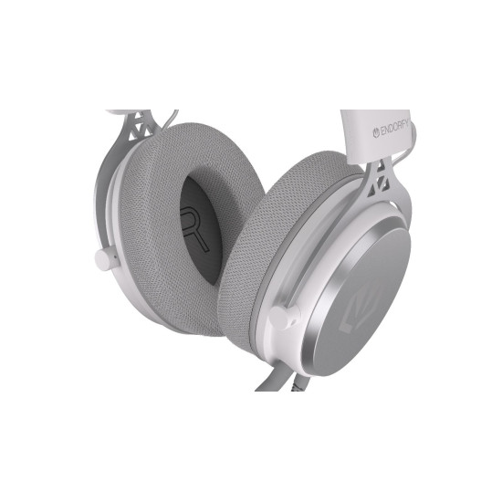 Слушалки ENDORFY Viro, USB, 7.1 Surround sound, Onyx White