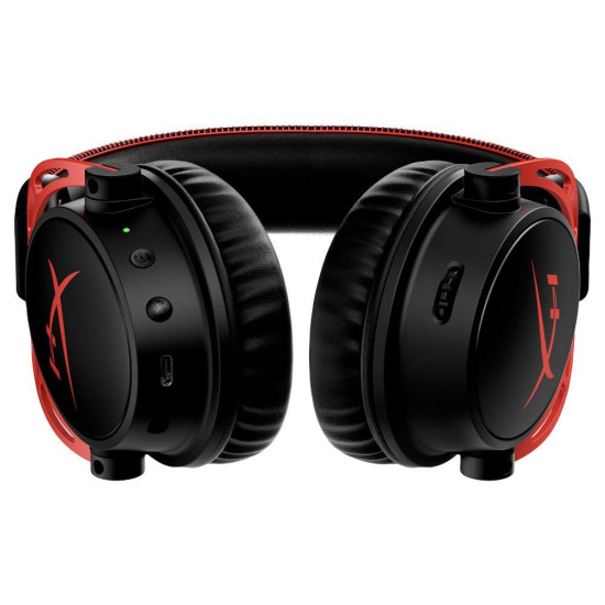 Безжични слушалки HyperX Cloud Alpha Wireless, Red/Black