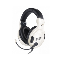 Слушалки Nacon Bigben PS4 Official Headset V3, USB, Mic, White