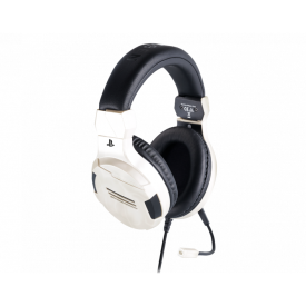 Слушалки Nacon Bigben PS4 Official Headset V3, USB, Mic, White