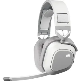 Безжични слушалки Corsair HS80 MAX WIRELESS Gaming Headset, White