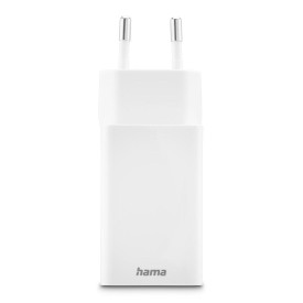Зарядно HAMA 201993, 45 W, 1x USB-C - 1x USB-A, PD, бяло