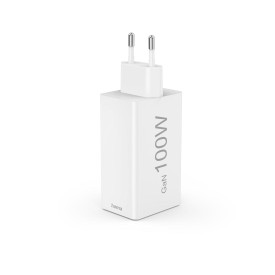 Зарядно HAMA 201997, 100W GaN, 2xUSB-C PD, 1xUSB-A QC