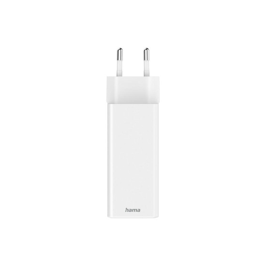 Зарядно HAMA 201997, 100W GaN, 2xUSB-C PD, 1xUSB-A QC
