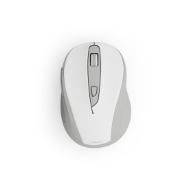 Безжична мишка HAMA WM-400, 6 бутона, тиха, White