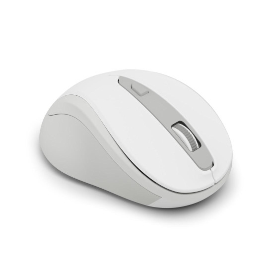 Безжична мишка HAMA WM-400, 6 бутона, тиха, White