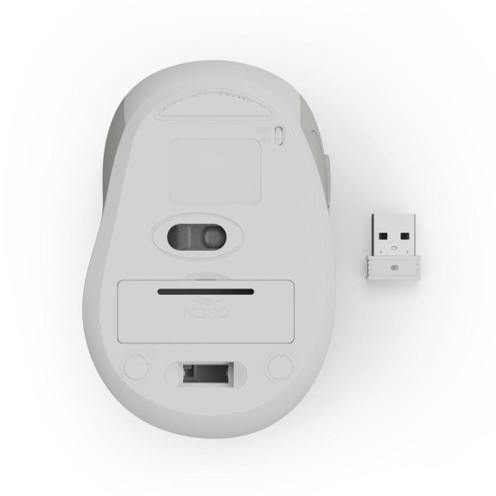 Безжична мишка HAMA WM-400, 6 бутона, тиха, White