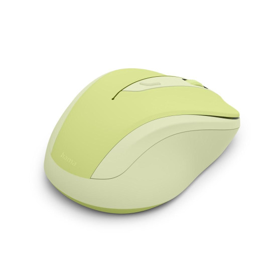 Безжична мишка HAMA WM-400, 6 бутона, тиха, Green