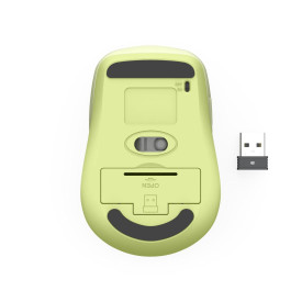 Безжична мишка HAMA WM-400, 6 бутона, тиха, Green