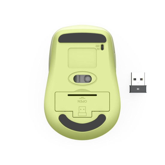 Безжична мишка HAMA WM-400, 6 бутона, тиха, Green