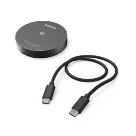 Безжично зарядно устройство HAMA Qi2, 25W, Black