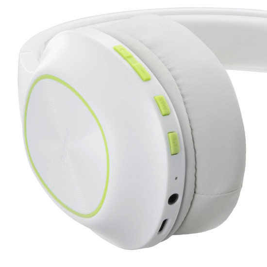 Безжични слушалки HAMA Spirit Calypso III, Over-Ear, Bass Boost, Fold, White