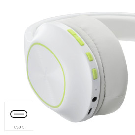 Безжични слушалки HAMA Spirit Calypso III, Over-Ear, Bass Boost, Fold, White