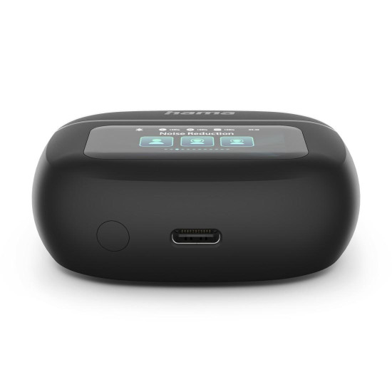 Безжични слушалки HAMA Spirit Touch, TWS, ANC, In-Ear, Black