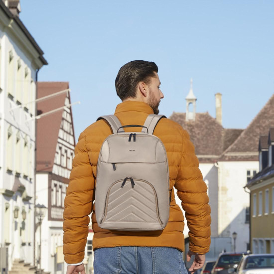 Раница за лаптоп HAMA Premium Lightweight, 16.1-инча, Beige