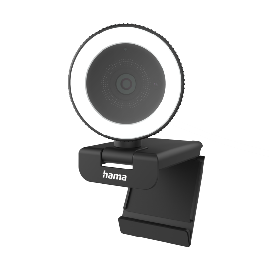 Уеб камера HAMA C-850 Pro 360, QHD 2K, LED Ring, USB, Mic
