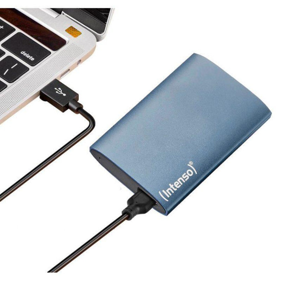 Външен SSD диск Intenso Premium 2TB, USB 3.2, Blue