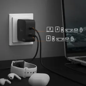 Зарядно за лаптоп j5create JUP25102V USB-C, 2-Ports, 20V, 5A, 100W