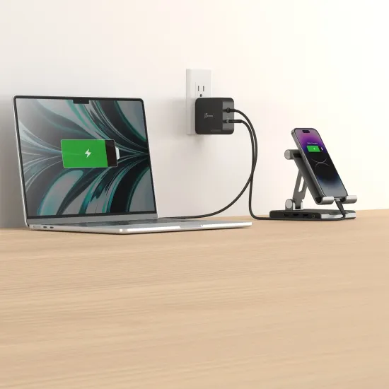 Зарядно за лаптоп j5create JUP25102V USB-C, 2-Ports, 20V, 5A, 100W