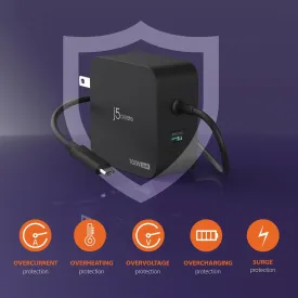 Зарядно за лаптоп j5create JUP25102V USB-C, 2-Ports, 20V, 5A, 100W