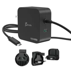 Зарядно за лаптоп j5create JUP25102V USB-C, 2-Ports, 20V, 5A, 100W