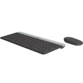 Комплект клавиатура и мишка Logitech MK470, Black