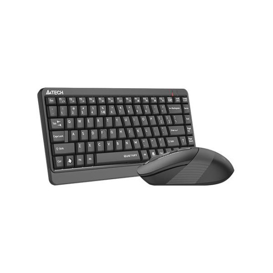 Комплект клавиатура и мишка A4Tech Fstyler FGS1110Q, Wireless, Gray