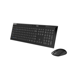 Комплект клавиатура и мишка Rapoo 8210M, Multi-Mode, Black