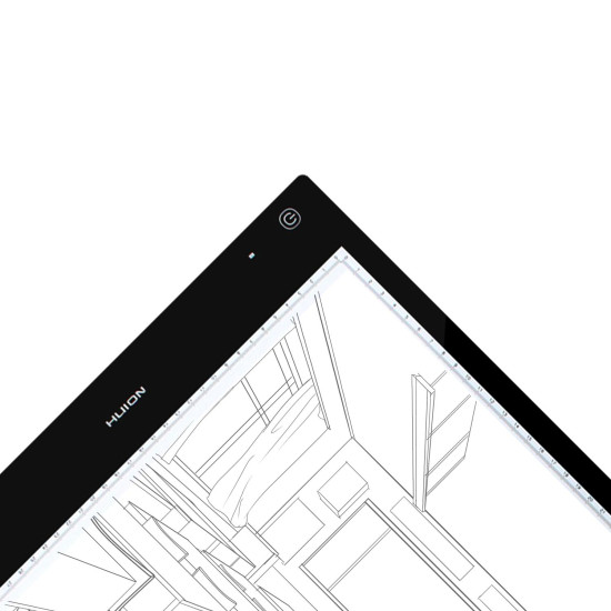 Светеща LED подложка за рисуване HUION LED Light Pad LB3, USB, Black