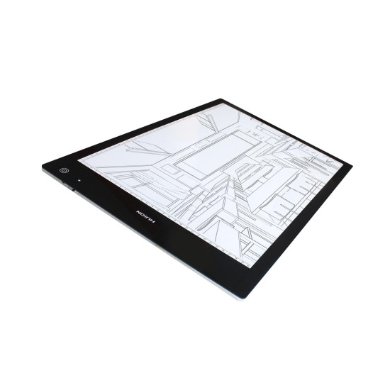 Светеща LED подложка за рисуване HUION LED Light Pad LB3, USB, Black