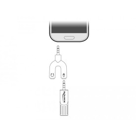 Микрофон DeLock 65893, за смартфон/таблет