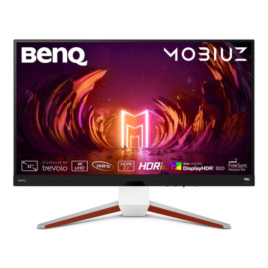Монитор BenQ EX3210U MOBIUZ, 32 инча, IPS, 3840 x 2160, 144Hz, 2 ms, AMD FreeSync, HDR 600, HDMI/DP