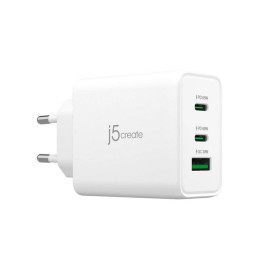 Зарядно j5create JUP3365E 65W, 3 порта, USB-C, USB-A