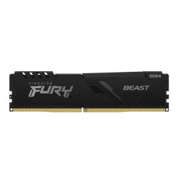 RAM памет Kingston FURY Beast Black 8GB (1x8GB) DDR4, 3600MT/s, CL17